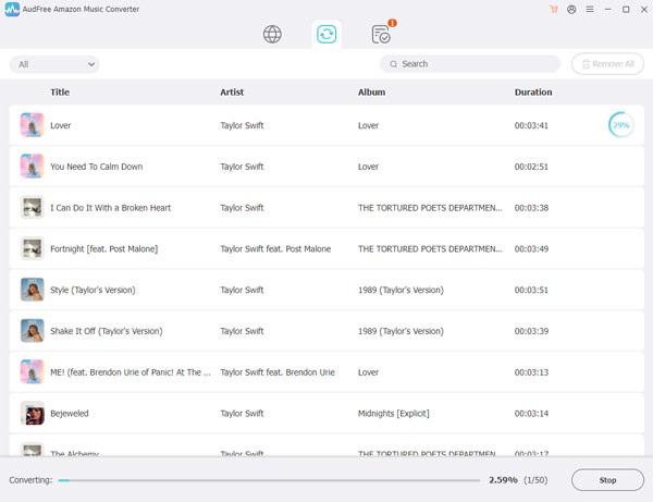 Amazon Music Converter: AudFree