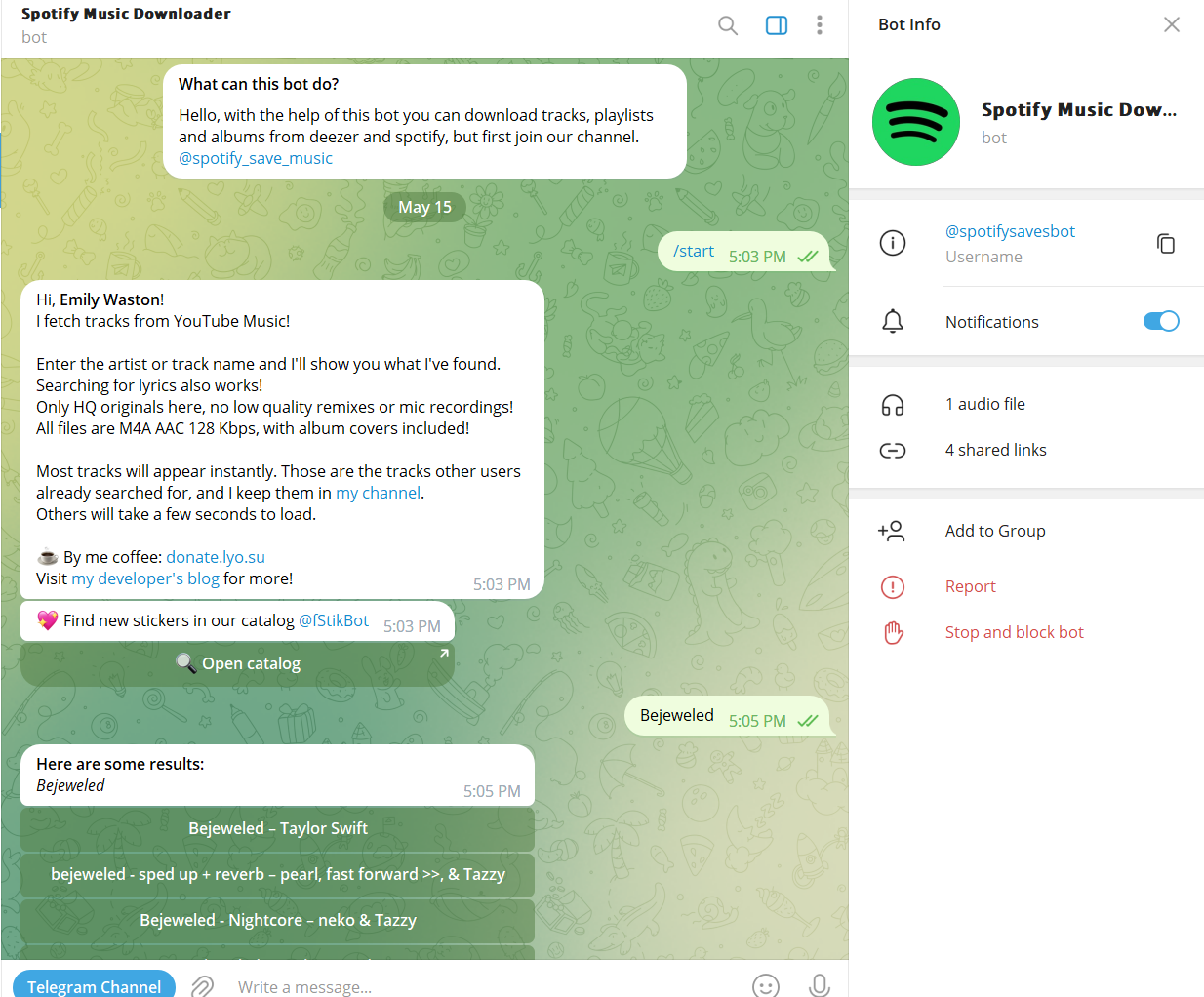 Download Spotify Songs Free with SpotifySaveBot