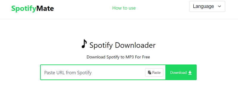 Remove Spotify DRM with SpotifyMate