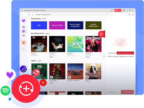 TuneFab Music Converter Webplayer