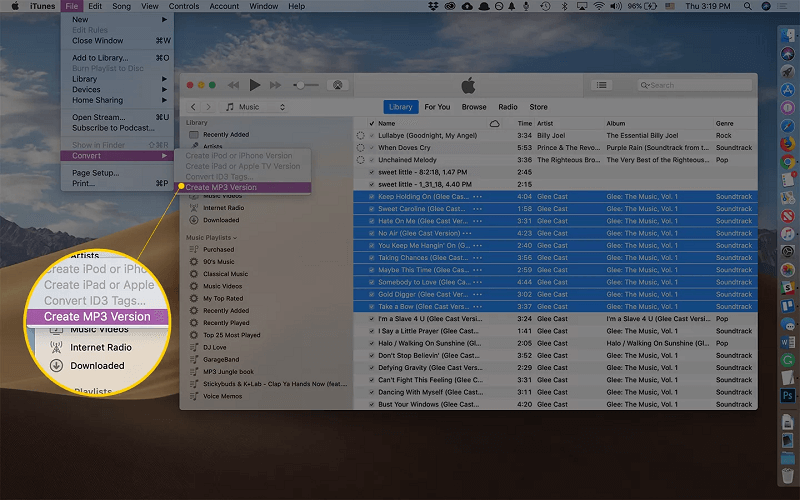 Convert Music Format with Apple Music