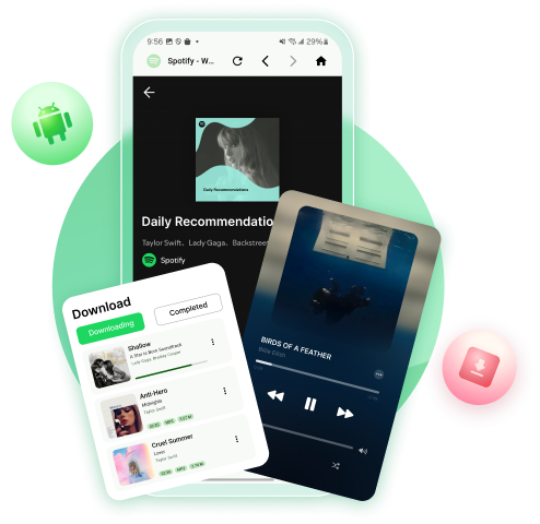 Scarica brani Spotify dal Web Player su TuneFab Spotify Pro