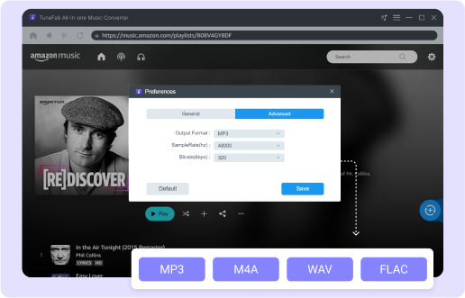 Customize to Download Amazon Music in High Quality