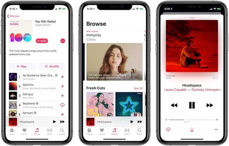 Apple Music App Interface