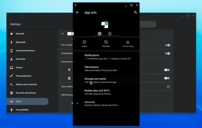 Clear Spotify Cache on Chromebook
