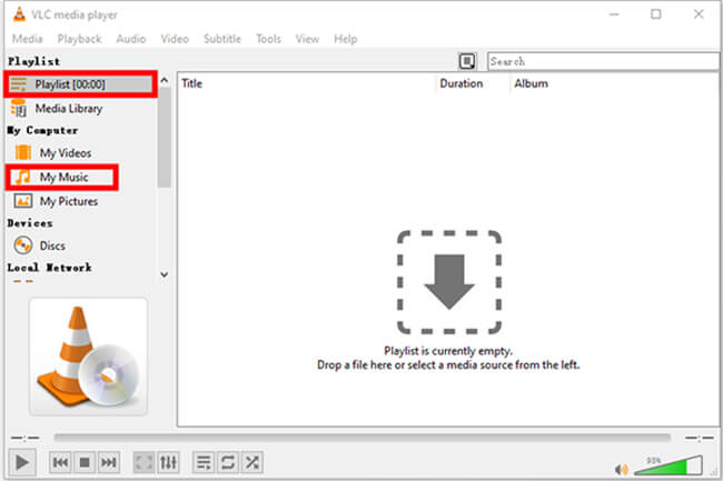 Add Spotify Music to VLC