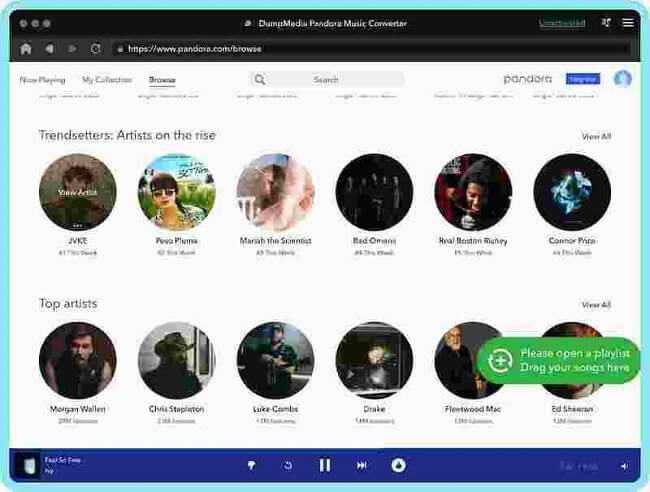 Download Pandora Music with Dumpmedia Pandora Music Converter