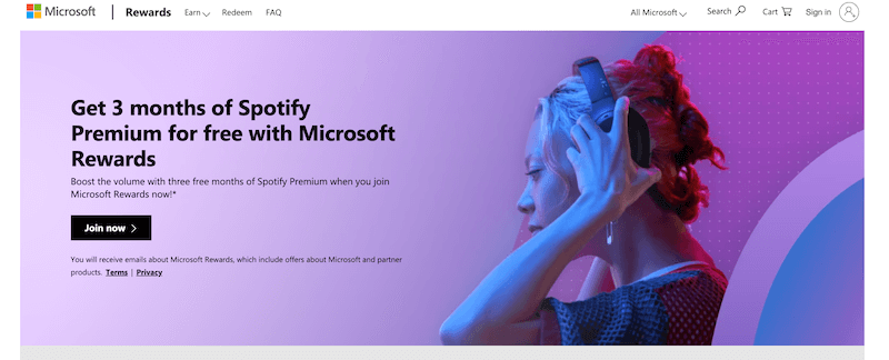 Únete al programa de recompensas de Microsoft