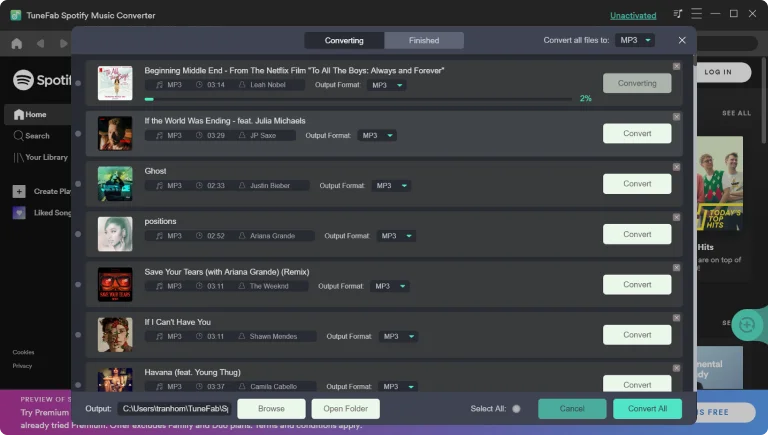 TuneFab Spotify Music Converter