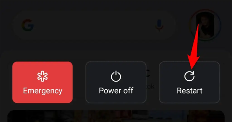 image alt: Restart Your Android Device