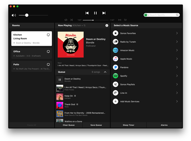 Add Amazon Music to Sonos on Computers