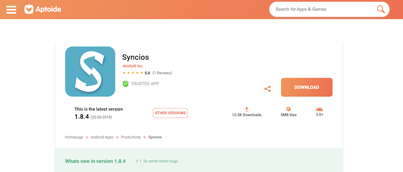 Syncios Audio Recorder