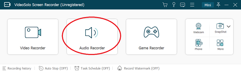 VideoSolo Screen Recorder