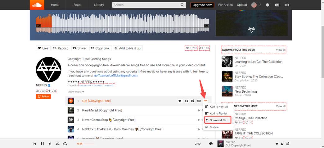 Download SoundCloud Music from the Official Website