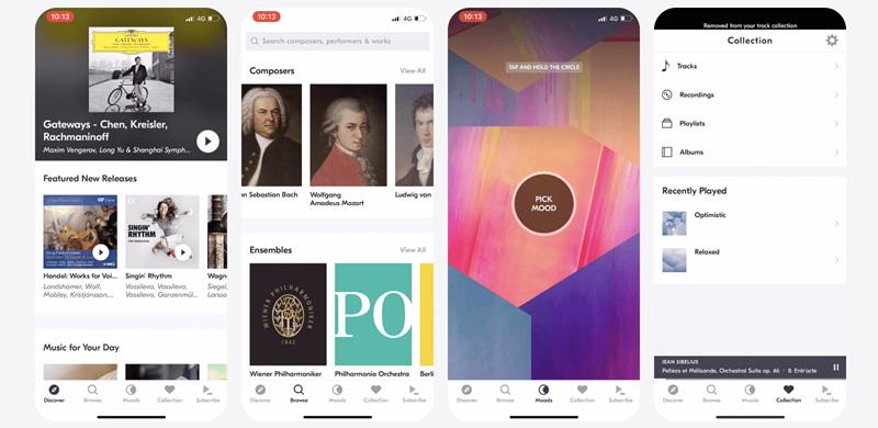 Idagio App Interface