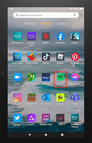 Install Spotify on Kindle Fire