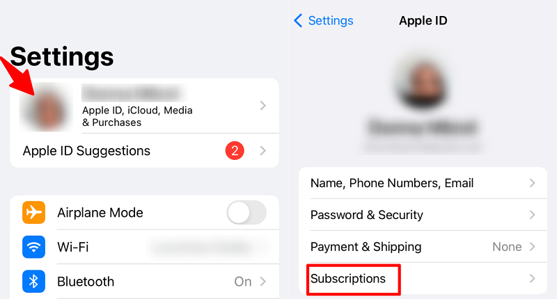 Find Your Subscriptions on iPhone