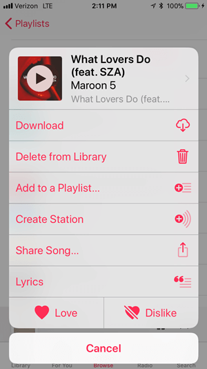 Add Songs to Apple Music Playlist