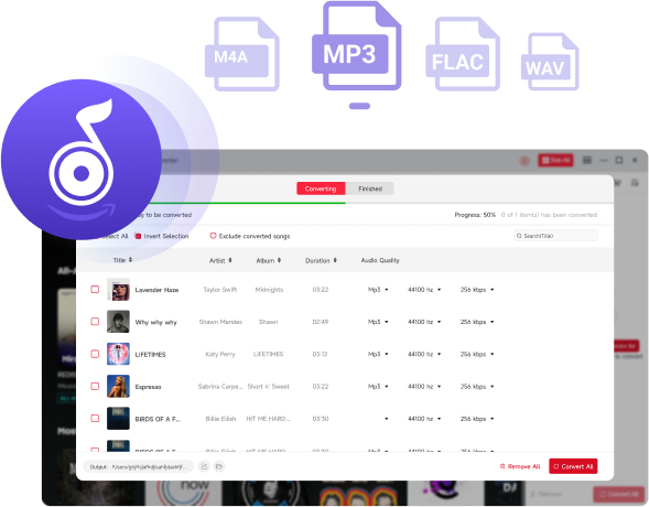 TuneFab Amazon Music Converter Converts Music to MP3