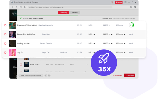 Batch Convert Amazon Playlists At 35X Faster Speed