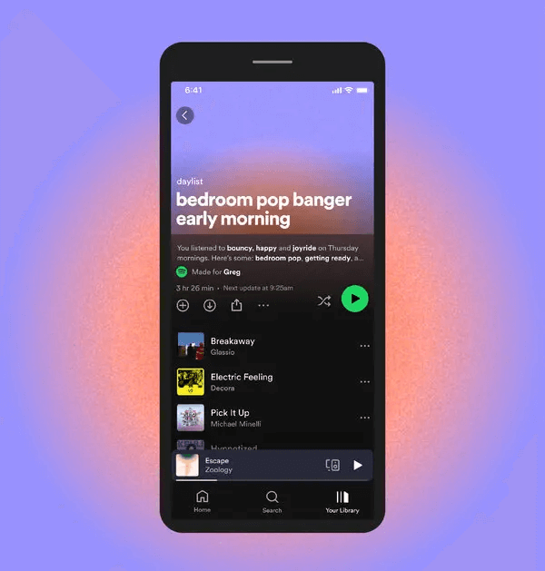 Spotify App Interface