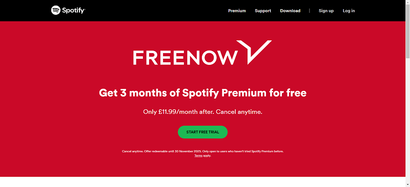 Prueba gratuita de Spotify Premium GRATIS