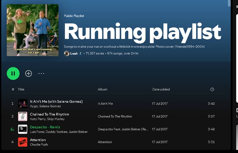 Running Playlist
