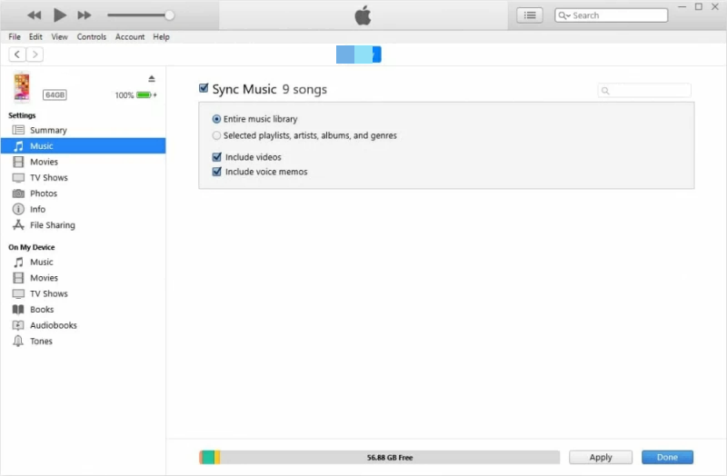 Transfer SoundCloud Music to iPhone via iTunes