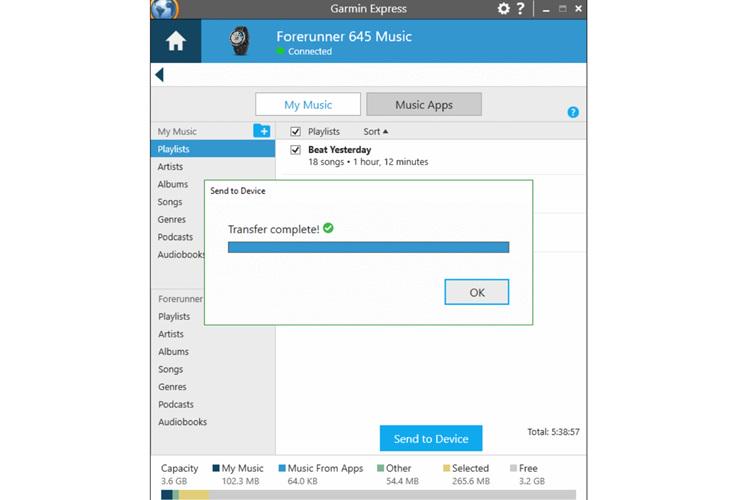Transfer Spotify Music to Garmin Watch