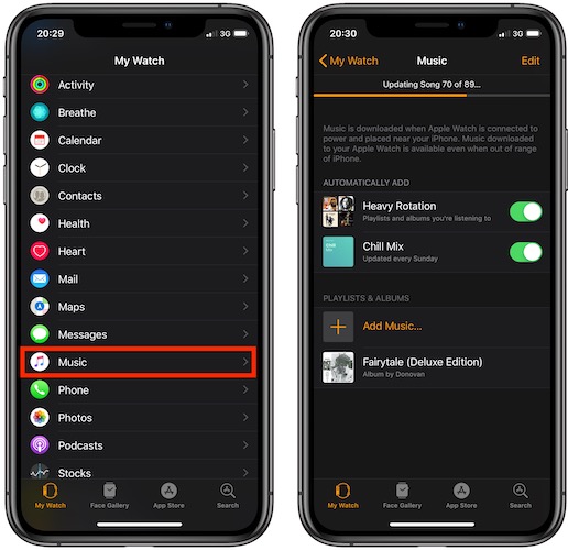 Add Music to Apple Watch and Listen Without iPhone