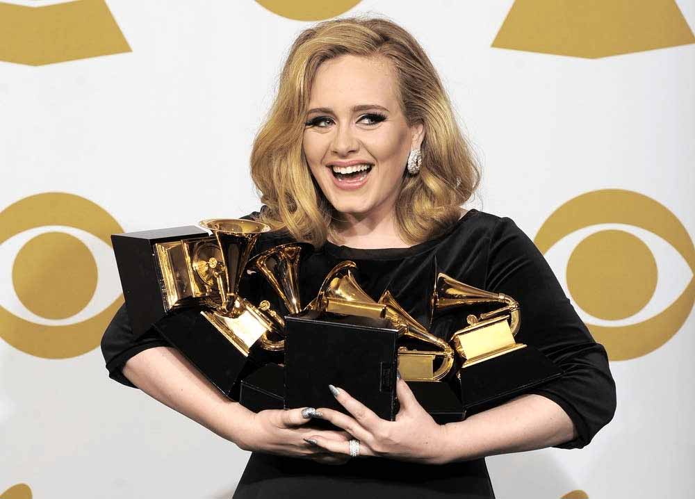 Adele Won Grammy Awards