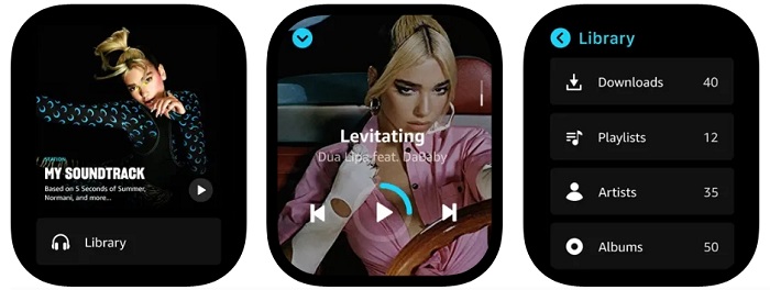 Amazon Music App on Apple Watch