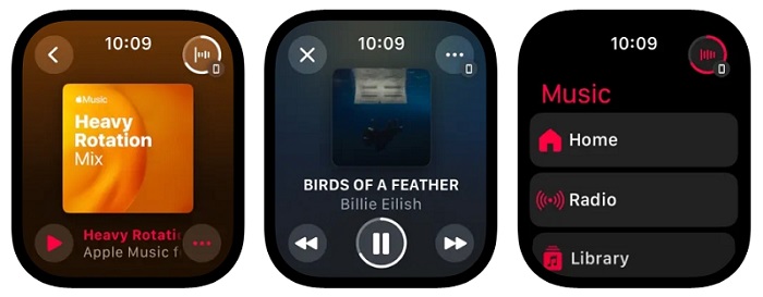 Apple Music App on Apple Watch
