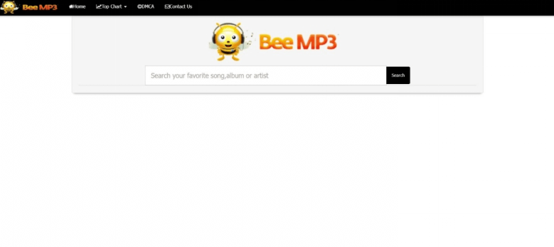 Interface simples do Bee MP3