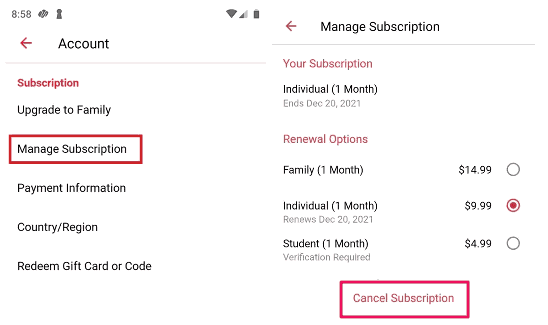 Check Apple Music Subscription