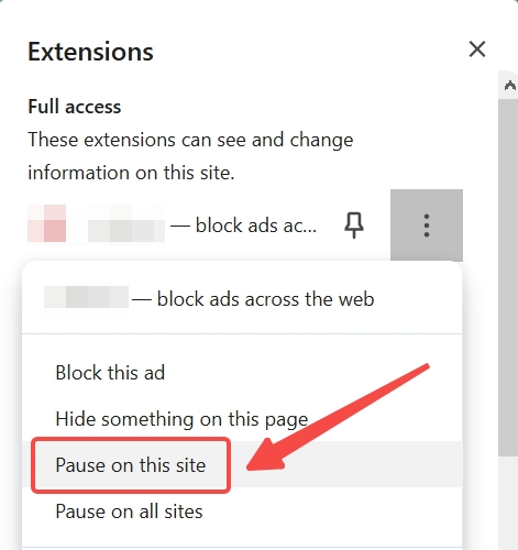 Disable Ad Blockers for Spotify