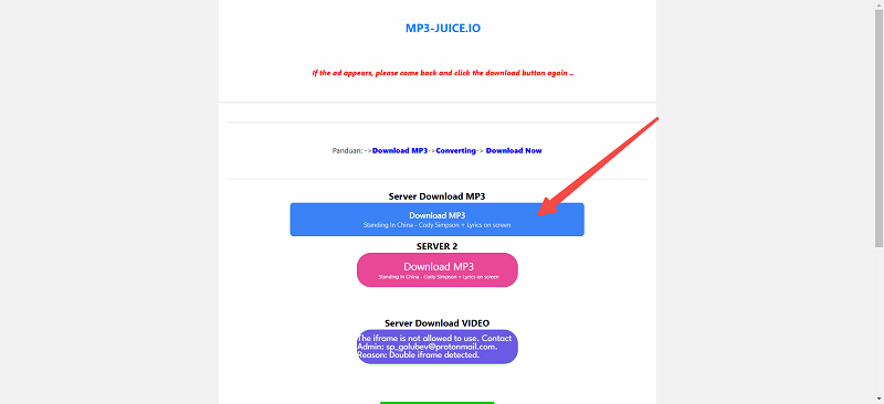 Download MP3 from MP3Juice Server