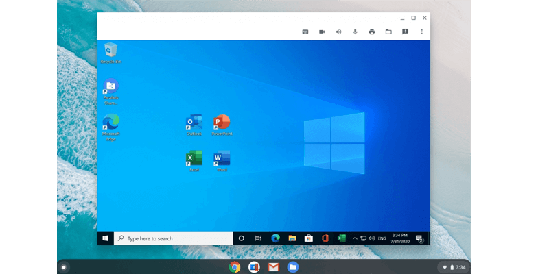 Installa Windows sul Chromebook