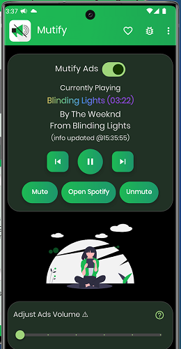 Mutify Ad Skipper para Spotify