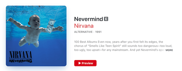 Nevermind dei Nirvana