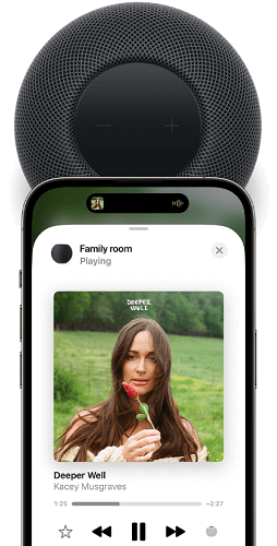 Play Apple Music on HomePod via Handoff