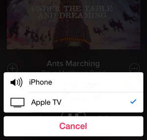 Stream Spotify Music to TV via AirPlay