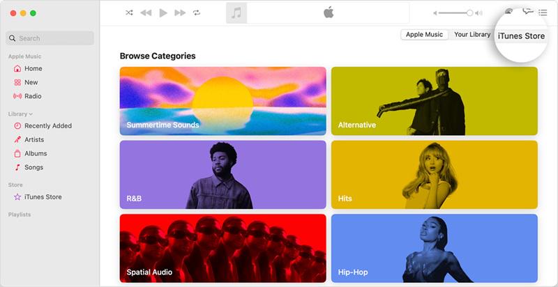 Purchase Apple Music Songs on Mac