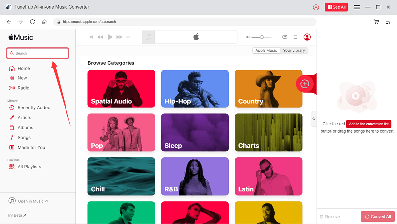 Cerca Apple Music Web Player