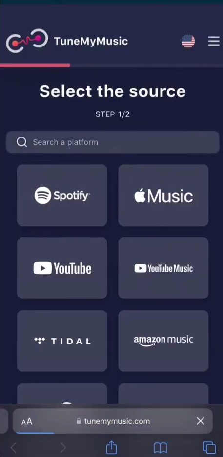 Select Spotify as the Source