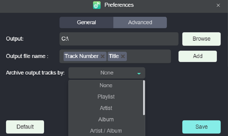 Customize Spotify Music Downloads File Names