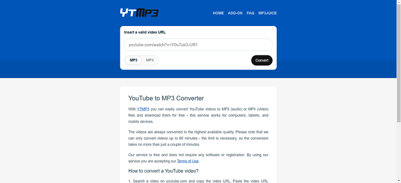 Download YouTube Music to MP3 Online